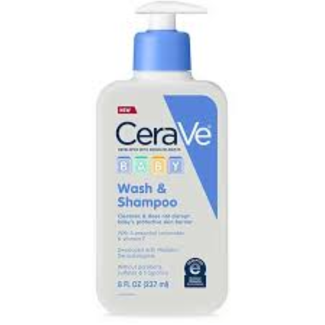 CERAVE BABY WASH N SHAMPOO 237ML